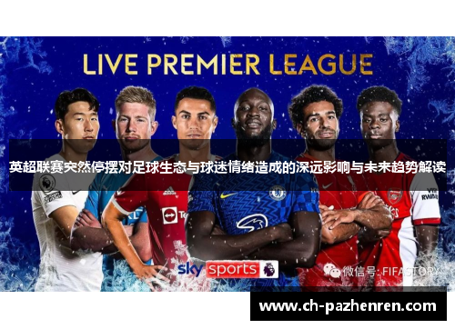 英超联赛突然停摆对足球生态与球迷情绪造成的深远影响与未来趋势解读 英超联赛突然停摆对足球生态与球迷情绪造成的深远影响与未来趋势解读